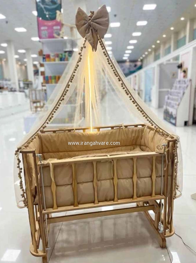تخت گهواره پرنس ابعاد 120×60 آنجل فرشته Angel