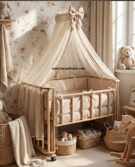 تخت کنار مادر مدل بیبی لند