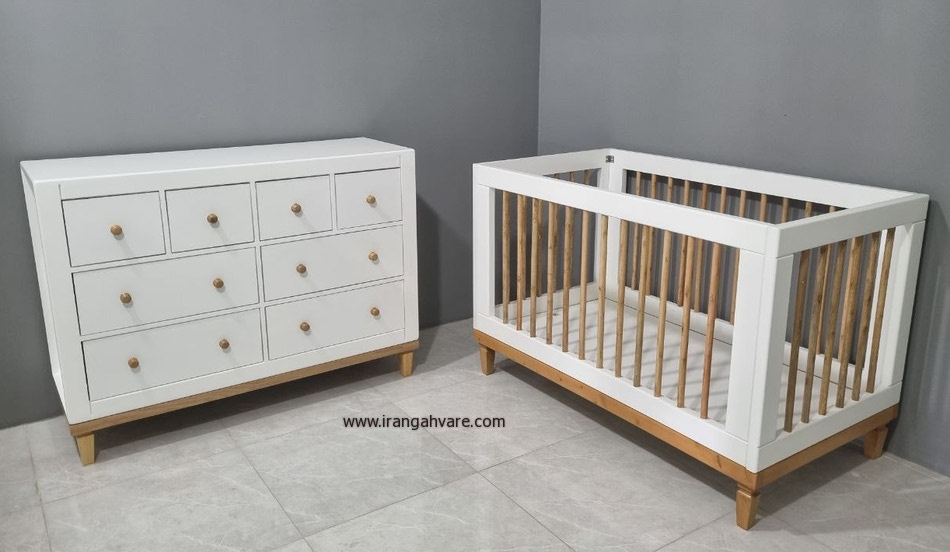 سرویس خواب ۲ تیکه دراور ایکیا و تخت والریا